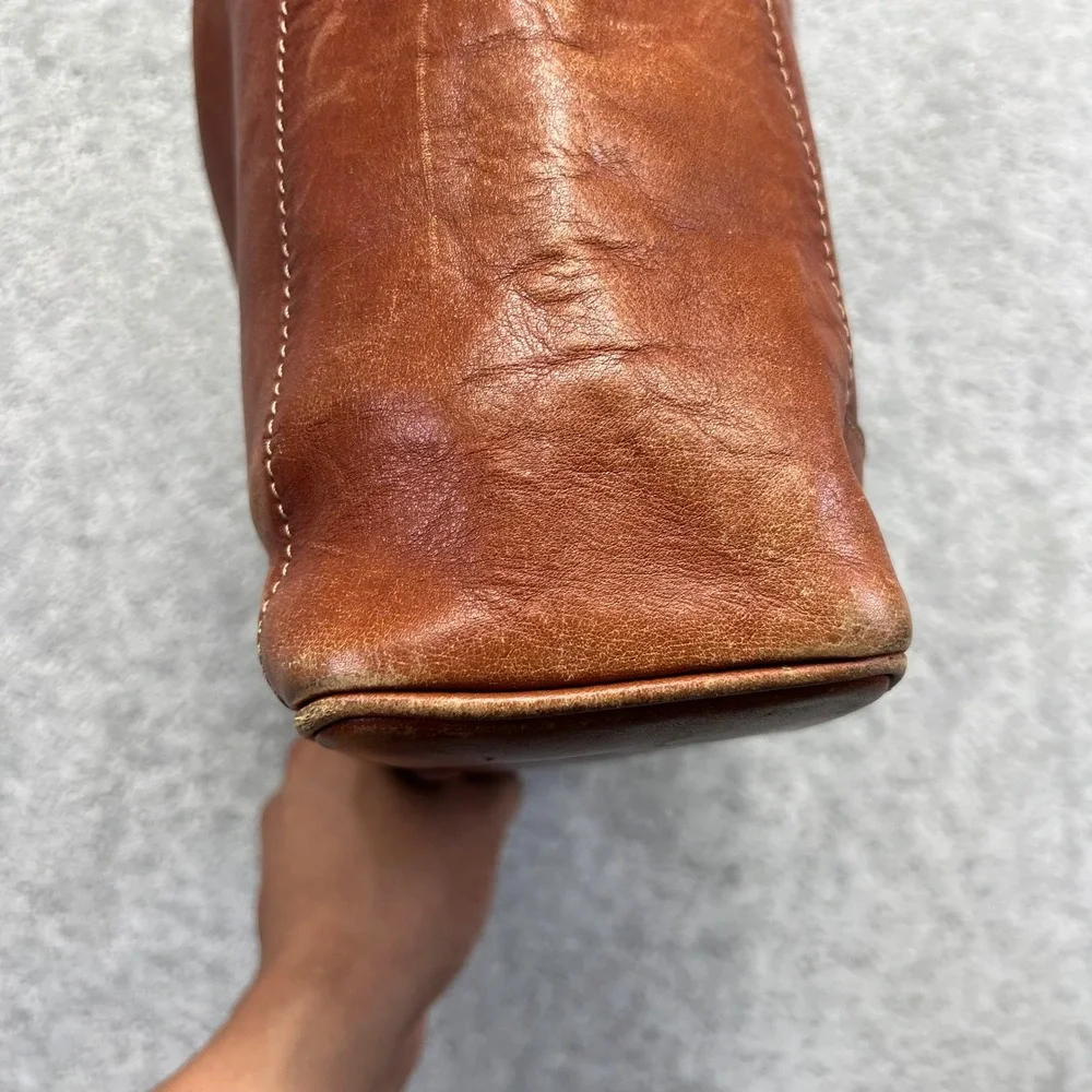 Raffaello Firenze Tote Bag Genuine Leather Arte Fiorentina Florence Italy Made